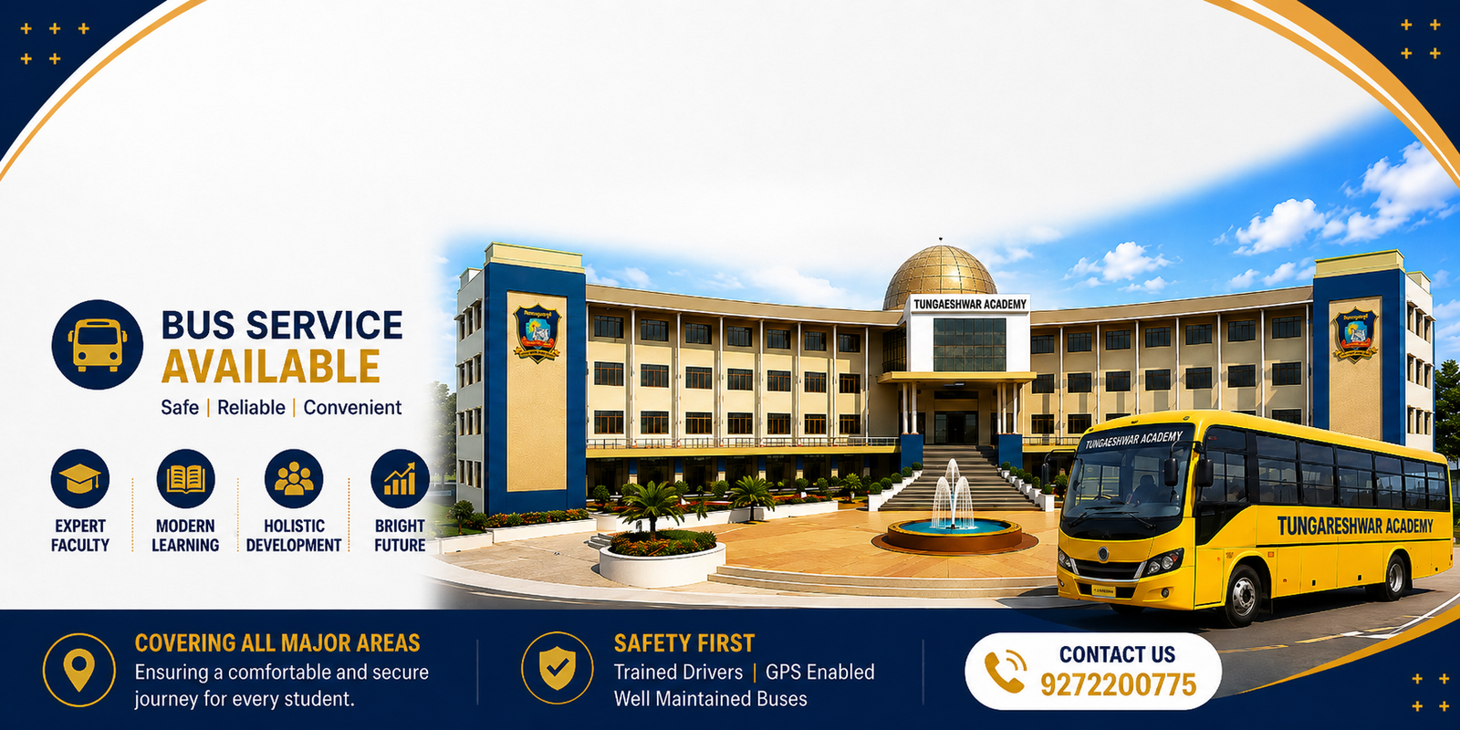 Bus Facility in Vasai virar for school & College